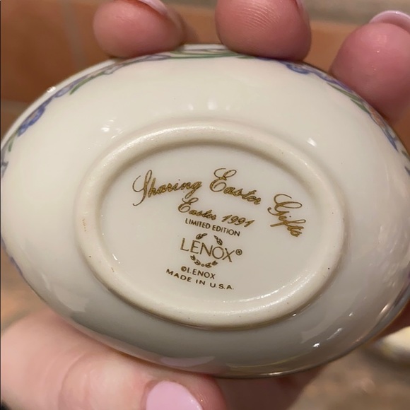 Lenox Victorian Easter Egg Trinket Boxes - 5pcs - Picture 16 of 16